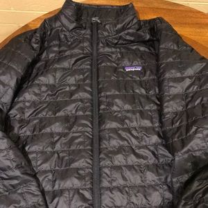 Mens Patagonia Nano Puff Black Water Resistant